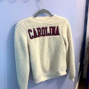 Womens small Carolina Sherpa sweatshirt